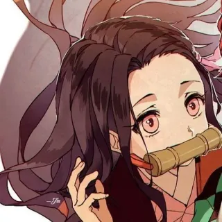 🎋nezuko kamado.✨ :: @fStikBot whatsapp stickers