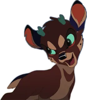 Click the Deer whatsapp stickers