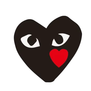 Comme des Garçons whatsapp stickers