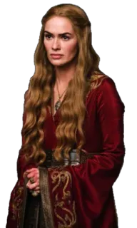 😒 Cersei Lannister Game of Thrones Cersei, Lannister, Gra o tron, Królowa, HBO telegram sticker