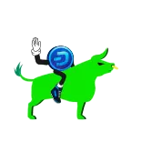 🐂 touro, moeda, mascote, moeda, financeiro, investimento telegram sticker