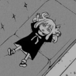 🎀 Anya Forger Spy x Family Anime, Manga, Spy x Family, Anya Forger, Süß, Cartoon telegram sticker