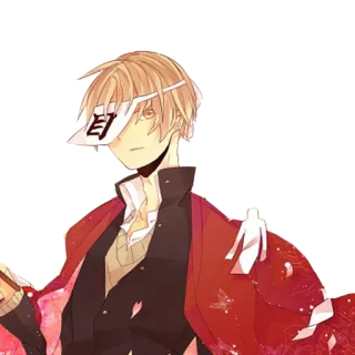 ❓ 目 Anime, Manga, Personnage, Art, Japonais, Cache-œil telegram sticker