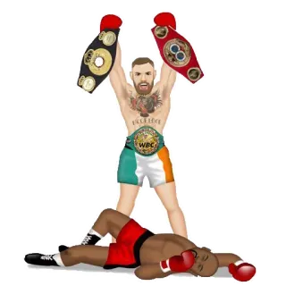 Conor McGREGOR telegram stickers