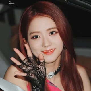 🦄 Jisoo off the page
written songs off the page Kpop, певец, знаменитость, Blackpink, айдол, женщина, портрет whatsapp sticker