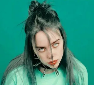 👿 Billie Eilish เพลง, นักร้อง, คนดัง, Billie Eilish telegram sticker