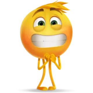 😬 Emoji, Sorriso irônico, Amarelo, Rosto, Feliz telegram sticker