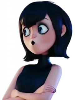 🧛‍♀ Mavis Dracula Hotel Transylvania Mavis, Hotel Transylvania, cartoon, vampire, animated, movie character telegram sticker