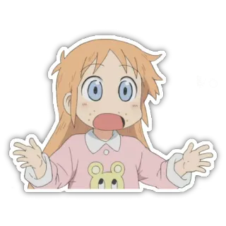 Hakase (Nichijou) telegram stickers