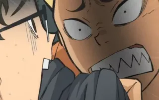 😡 arrabbiato, urlare, anime, scioccato, spaventato telegram sticker