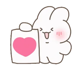 ❤️ Usamaru telegram sticker