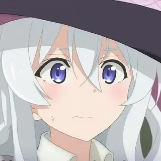 🍃 anime, girl, cute, witch, kawaii, manga telegram sticker
