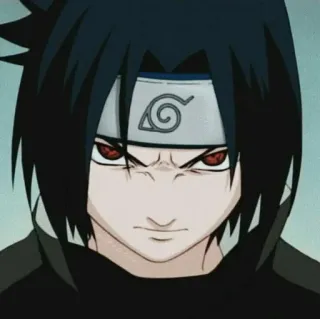 🎧 Sasuke Uchiha Naruto anime, manga, sasuke, naruto, ninja, uchiha telegram sticker