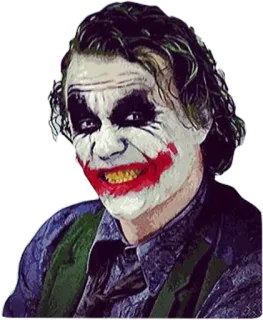 😁 Joker ジョーカー, DCコミックス, ヴィラン, ピエロ, ゴッサム telegram sticker
