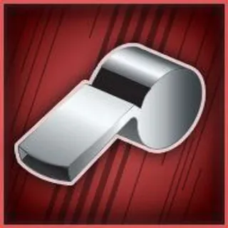 🎺 whistle, metal, sports, referee, tool, sound telegram sticker