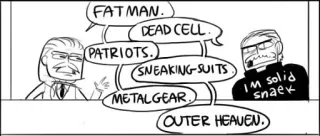 Let's Destroy Metal Gear! telegram stickers