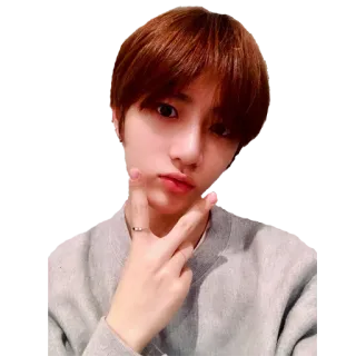 ✌️ kpop, coreano, maschio, persona, giovane, asiatico, ragazzo telegram sticker