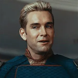 🇺🇸 Homelander The Boys Superheld, Bösewicht, Fernsehen, mit Umhang, böse whatsapp sticker