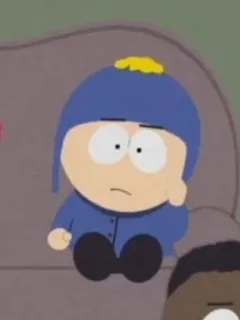 🤨 Craig Tucker South Park cartoon, character, comedy, south park telegram sticker