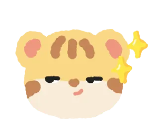 🦁 sticker, chat, animal, mignon, paillette, dessin animé telegram sticker
