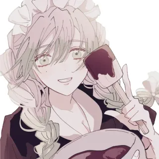 🍪 Anime, Maid, Dessert, Dolce, Carino, Cucina telegram sticker