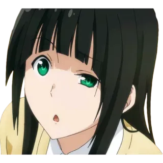 🙄 Anime, Garota, Estudante, Fofa, Mangá, Personagem, Japonês telegram sticker