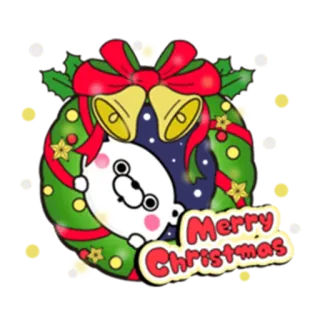 Bear 100% Winter telegram stickers