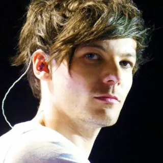 😑 Louis Tomlinson Louis Tomlinson, chanteur, musicien, célébrité, One Direction, portrait, homme telegram sticker