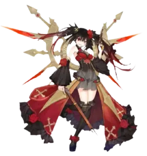 😋 Kurumi Tokisaki Date A Live Anime, Ragazza, Personaggio, Date A Live, Kurumi Tokisaki telegram sticker