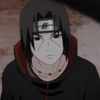 🤨 Itachi Naruto itachi, naruto, anime, manga, uchiha, ninja whatsapp sticker
