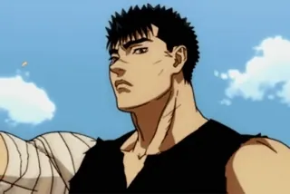 😡 Guts Berserk Anime, Manga, Berserk, Guts, Schwert whatsapp sticker