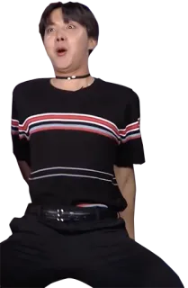 😈 J-Hope J-Hope, BTS, K-Pop, Cantor, Artista, Ídolo telegram sticker