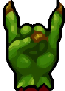 Heroes of the Storm Orc Hand Symbol Pack telegram stickers