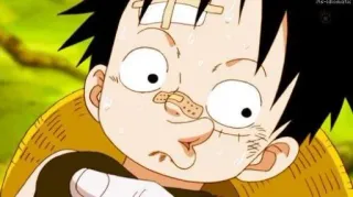 🤥 Monkey D. Luffy One Piece Anime, One Piece, Ruffy, Cartoon, Charakter telegram sticker