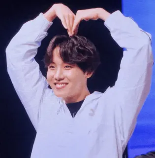 💜 j-hope, bts, k-pop, âm nhạc, trái tim, thần tượng, ca sĩ, nghệ sĩ telegram sticker