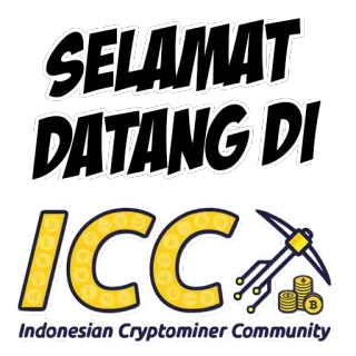 😊 SELAMAT DATANG DI cryptocurrency, mining, Indonesian Cryptominer Community, bitcoin, crypto telegram sticker