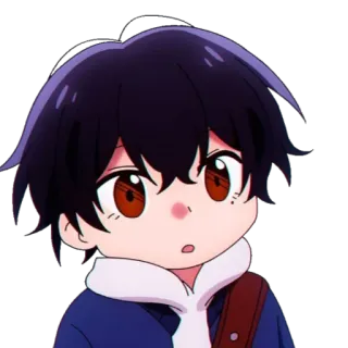 😯 Anime, Ragazzo, Cartone animato, Carino, Manga telegram sticker