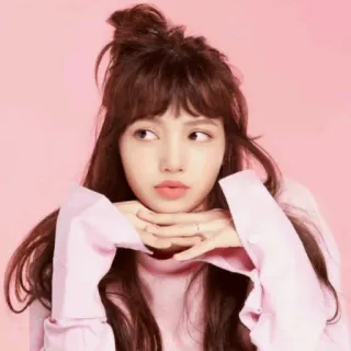 😒 Lisa Lisa, K-Pop, idol, singer, performer, Blackpink telegram sticker