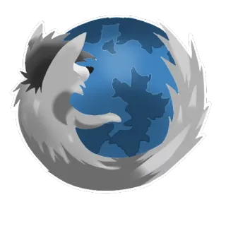 🌎 wolf, moon, animal, circle, fantasy, nature telegram sticker