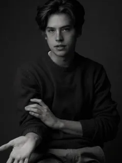 ⚓️ portrait, personne, homme, intérieur, monochrome, niveaux de gris telegram sticker