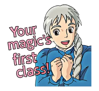 Howl no Ugoku Shiro telegram stickers