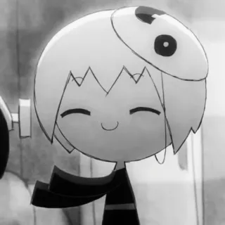 🖤 Anime, Personagem, Mangá, Desenho animado, Ilustração, Arte telegram sticker