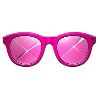 👓 kính râm, màu hồng, thời trang, phụ kiện, phong cách, mắt, retro whatsapp sticker