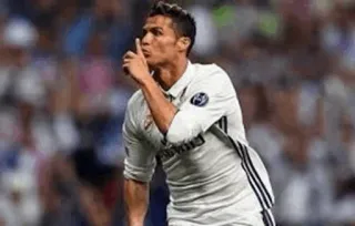 🤫 Cristiano Ronaldo soccer, football, athlete, sports, celebrity, Ronaldo telegram sticker
