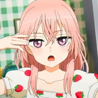 😒 Marin Kitagawa My Dress-Up Darling Anime, Manga, Marin Kitagawa, My Dress-Up Darling, süß, Mädchen telegram sticker