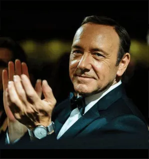 👌 Kevin Spacey actor, man, portrait, celebrity telegram sticker