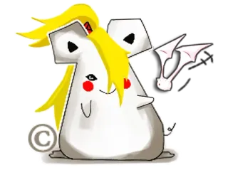 © Dibujo animado, Ratón, Animal, Lindo, Alas whatsapp sticker