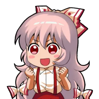 😁 Anime, Cartone animato, Chibi, Ragazza, Carino telegram sticker