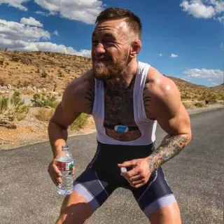 😆 Conor McGregor Конор МакГрегор, Спортсмен, Боец MMA, Фитнес, Спорт, Тренировка, Боец whatsapp sticker
