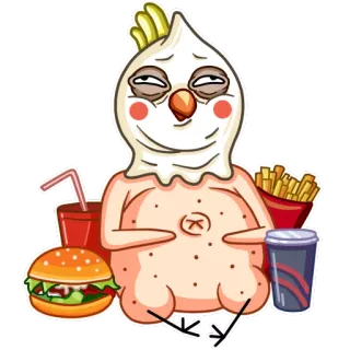 Cockatoo telegram stickers